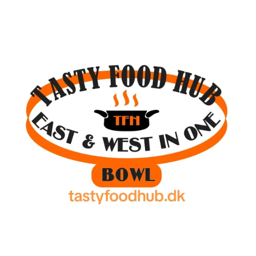 Tasty Food Hub logo.